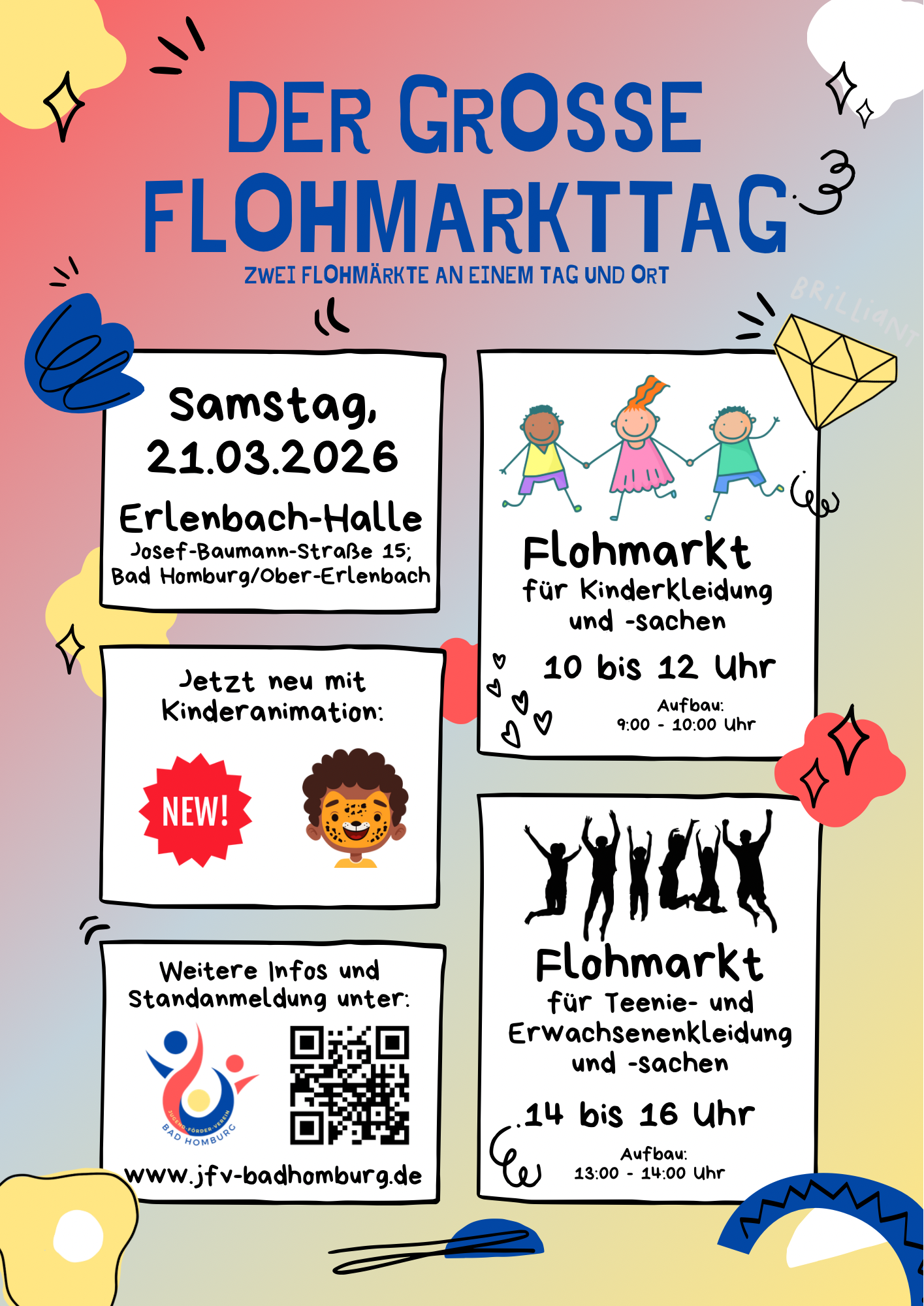 Standplatzvergabe für den Großen Flohmarkt-Tag gestartet